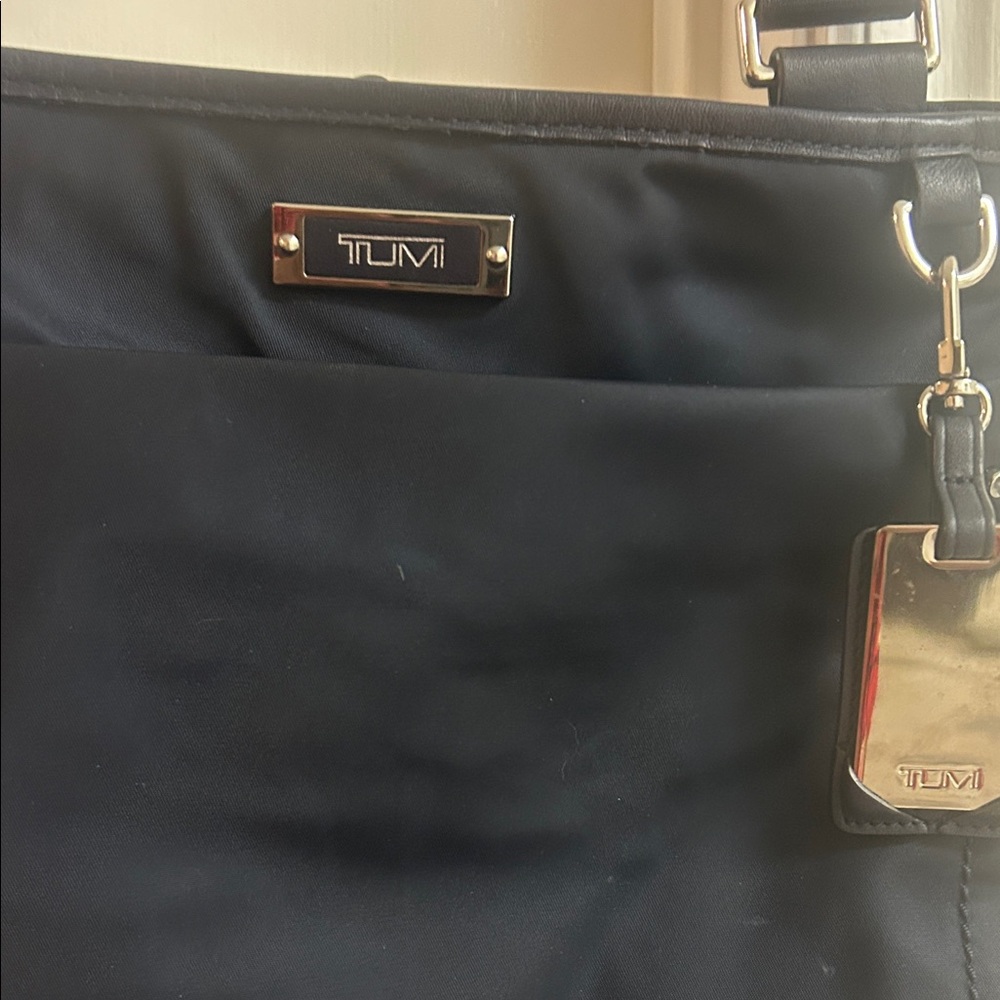 TUMI Navy  Messenger Bag